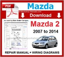 Mazda 2  Workshop Service Repair Manual pdf
